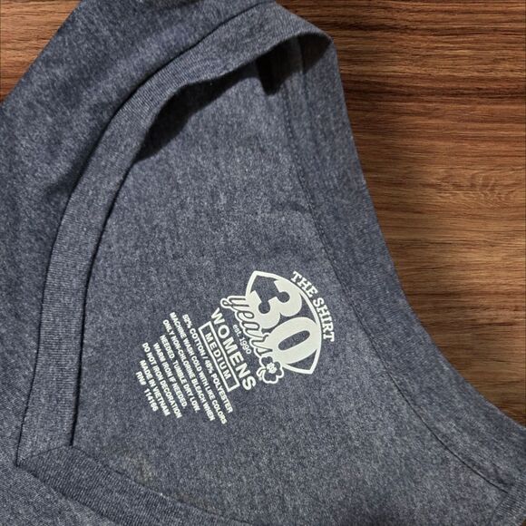 The Shirt Notre Dame 30th Anniversay Gray College Tee Shirt - Picture 3 of 6